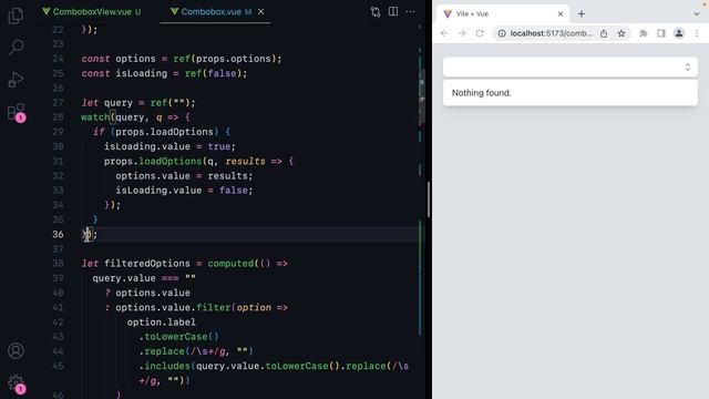 Vue Searchable Select смотреть онлайн