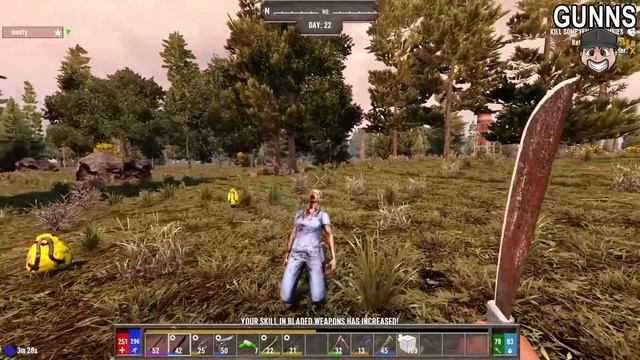 Day 22: Jason Machete RULES... 7 Days to Die Darkness Falls смотреть онлайн