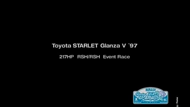 Gran Turismo 4 Toyota STARLET Glanza V '97 217HP Costa di Amalfi Normal PlayStation 2 Gameplay смотреть онлайн