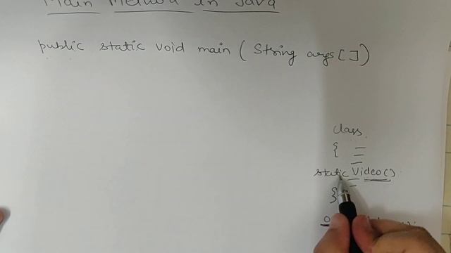 Lecture 6 : Meaning of public static void main in Java смотреть онлайн
