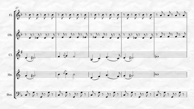 Sabre Dance from Gayane (for Woodwind Quintet) смотреть онлайн