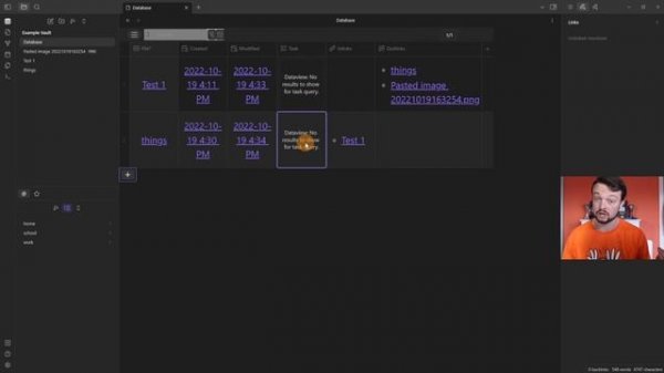 Obsidian database folder plugin