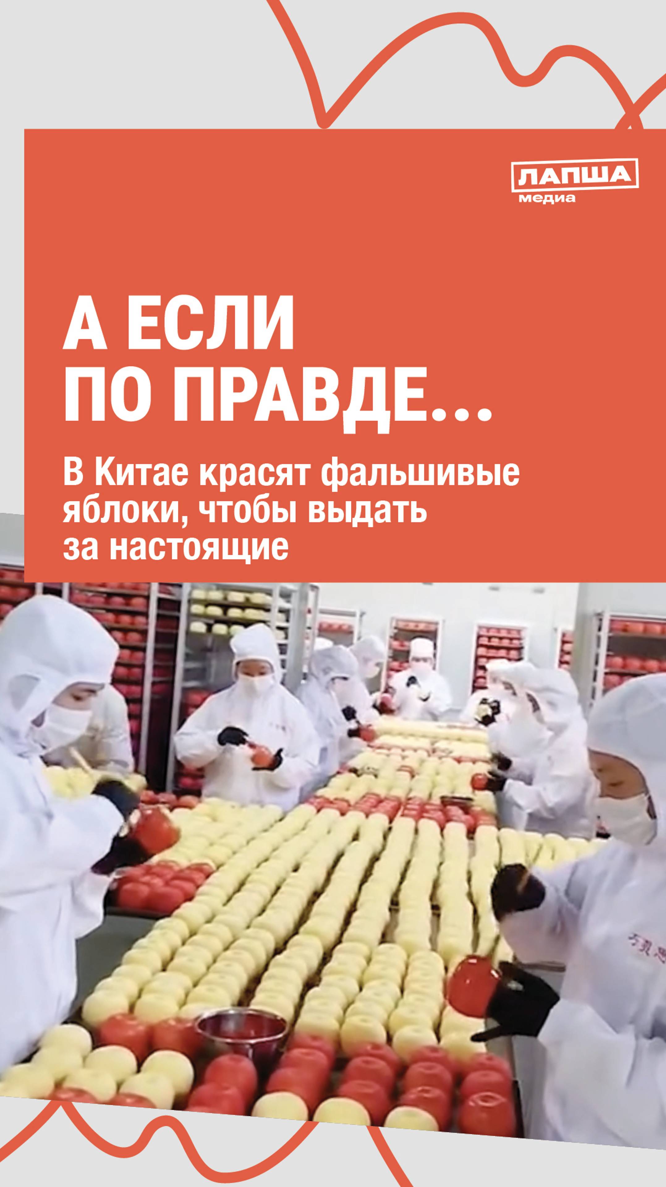 КИТАЙЦЫ КРАСЯТ ИСКУССТВЕННЫЕ ЯБЛОКИ смотреть онлайн