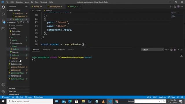 Vue Router Tutorial смотреть онлайн