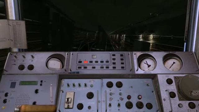 Поездка на метро 81-717/714 - Замоскворецкая линия - [Московское Метро ГЗЛ] - Trainz Simulator 2012