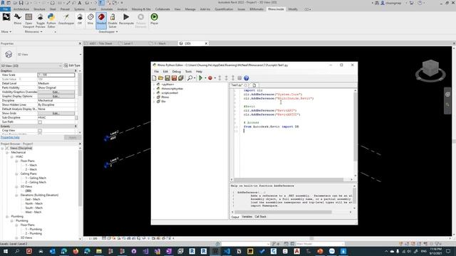 Truy cập Revit API Với Rhino Inside Python Scripts смотреть онлайн