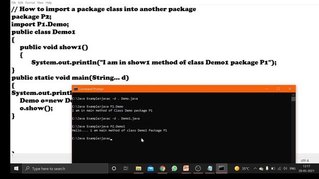 Packages in Java(Part-2)| Use of import Keyword with Live Programming Examples смотреть онлайн