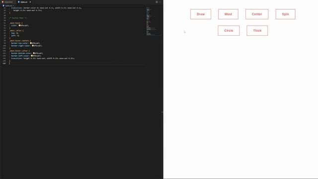 How to make a button on CSS and HTML? Six button with CSS Border Transitions смотреть онлайн