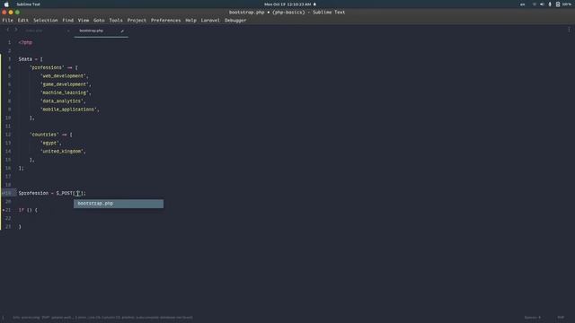 [PHP 7.4 basics in Arabic #23] - Multiple selection validation смотреть онлайн