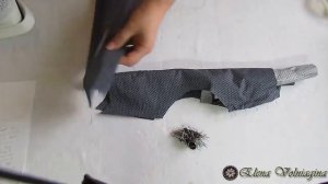 Обработка кокетки в мужской рубашке