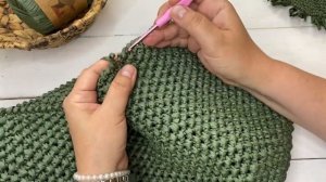 Сумка из рафии. Очень подробное описание.