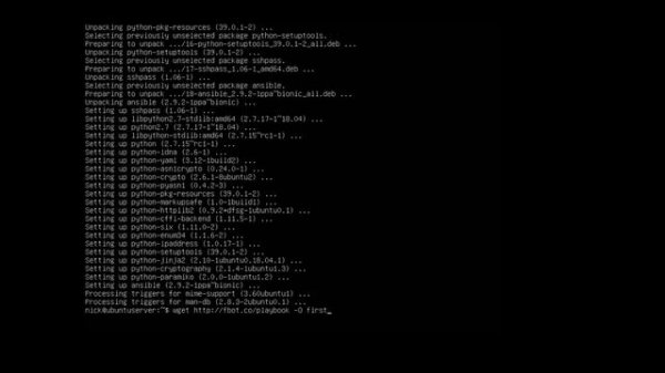 Ansible - Quick Start on Ubuntu 18.04
