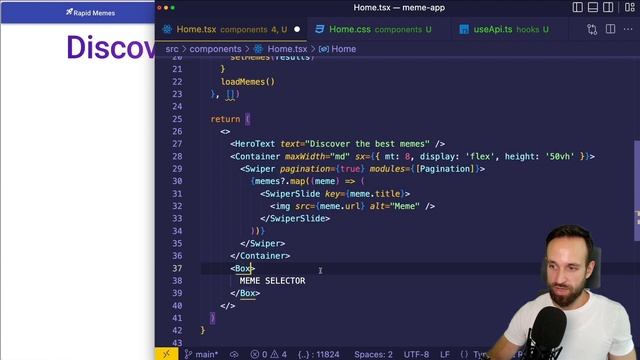 Build and Deploy a Meme Creator in ReactJS with Material UI for Web & Native App with Capacitor смотреть онлайн