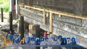 Ремонт фундамента винтовыми сваями