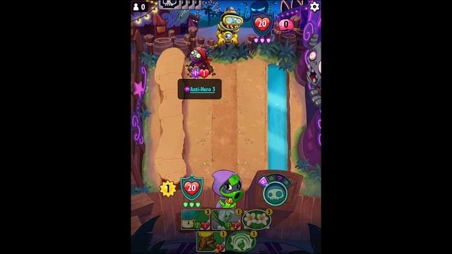 Plants vs. Zombies Heroes - Gameplay Walkthrough Part 2 - Impfinity's Wild Ride(iOS, Android) смотреть онлайн