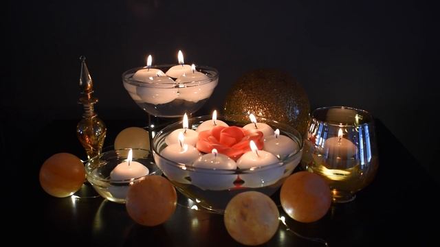 Tranquil Floating Candles Ambience for Sleeping, Meditating, Studying, or Working set to 432 Hz смотреть онлайн