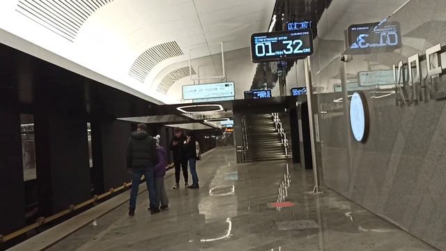 Станция метро БКЛ Кленовый бульвар. смотреть онлайн