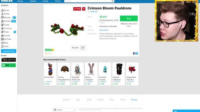 NEW RARE ITEM FOUND IN ROBLOX CATALOG!! смотреть онлайн