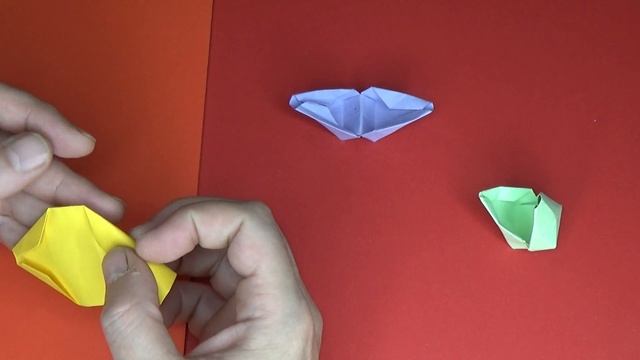 Origami Finger Trap - Crocodile / how to make a paper antistress toy смотреть онлайн