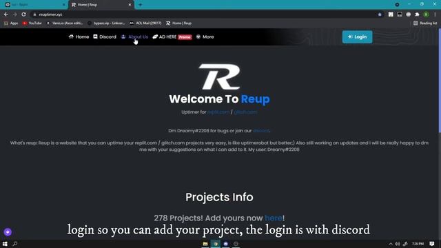 Reup | How to host your python bot смотреть онлайн