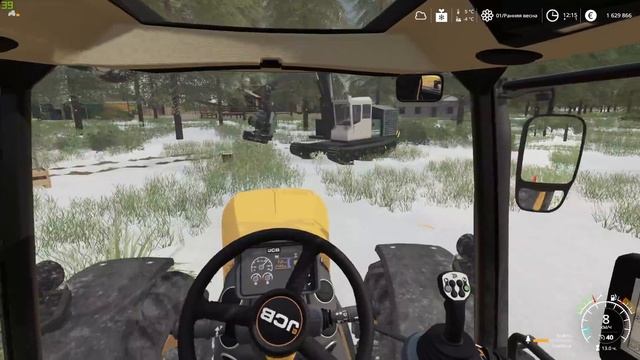Поздняя весна Сеем в снег? - ч26 Farming Simulator 19 смотреть онлайн