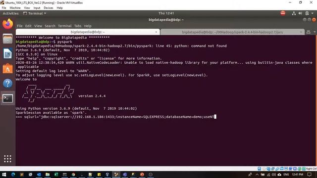 Read data from SQL Server by Using Apache Spark in Tamil смотреть онлайн
