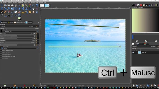 Come disegnare linee rette perpendicolari, rettangoli, quadrati, ellissi e cerchi colorati con GIMP смотреть онлайн