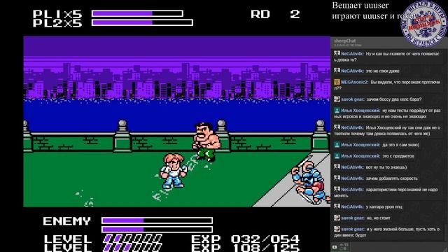 [NES] Mighty Final Fight, на 2 игрока, совместная игра (хак от Corpse_Grinder) смотреть онлайн