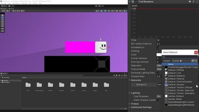 Unity 2D TRAIL EFFECT/RENDERER Tutorial | Unity 2D Platformer Tutorial #6 смотреть онлайн