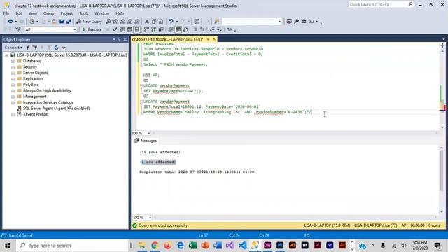 task2 sql updating data with views смотреть онлайн