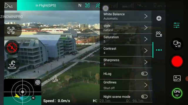 Hubsan Zino Mini Pro - Firmware 1.3.6 testing the new HDR mode and GPS Follow Me смотреть онлайн