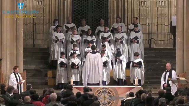 Choral Evensong - Saturday 10th February 2024 | Canterbury Cathedral смотреть онлайн