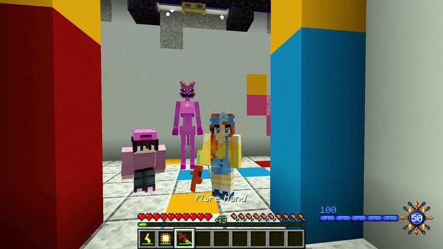 CATNAP's SISTER Gets a FAN CLUB in Minecraft?! смотреть онлайн