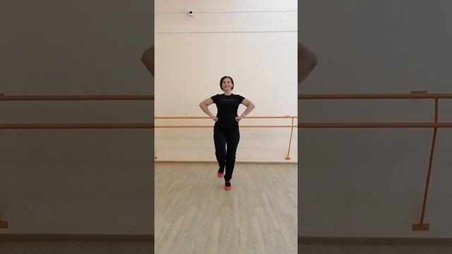 Урок 2. Часть 2. Народный танец. Дробь. Балетмейстер ГДК Быкова С. Ю. смотреть онлайн