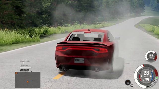 Driving And Crashing A SRT Hellcat Charger [BeamNG Drive] смотреть онлайн