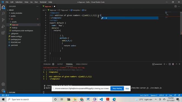 VUE JS COURSE-METHODS смотреть онлайн