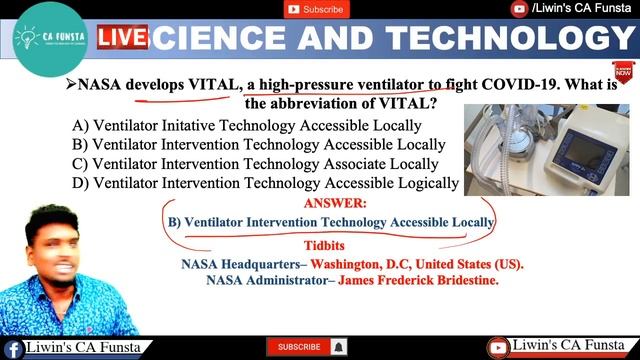 Daily Current Affairs | APRIL - 25 | CA FUNSTA | Mr.Liwin смотреть онлайн