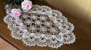 Подробный МК _Салфетка крючком _- Для начинающих. Заключительная 4 часть.