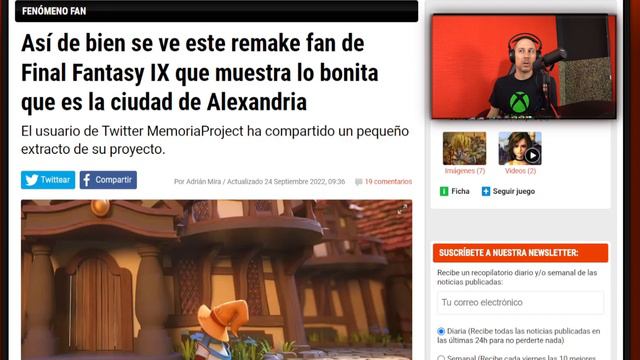 FINAL FANTASY 9 REMAKE ES UN SUEÑO HECHO REALIDAD - NOTICIA - ANALISIS - SQUARENIX - HECHO POR FANS смотреть онлайн