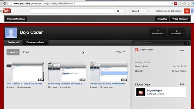 New PHP coding channel! смотреть онлайн