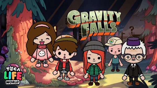 ГРАВИТИ ФОЛЗ в ТОКА БОКА?! Toca Boca Life World ? СЕРИАЛ Gravity falls in toca boca