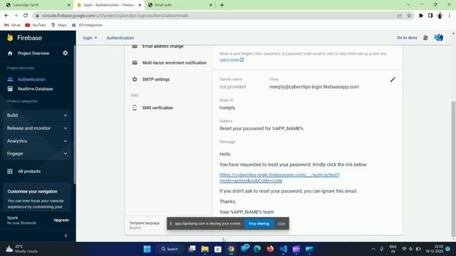 Firebase- Forgot password in js tamil смотреть онлайн