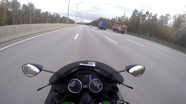 Kawasaki ZX-14R. Тест-райд с комментариями. смотреть онлайн