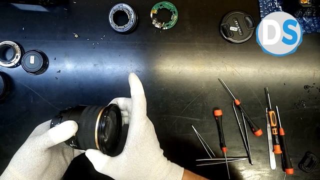 How to repair Pentax lens SMC DA* 16-50mm F2.8 ED AL [IF] SDM with focus problem смотреть онлайн