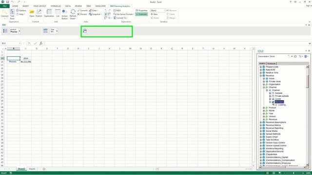 Create an Exploration View from scratch in Planning Analytics for Microsoft Excel смотреть онлайн