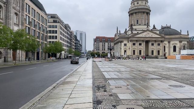 Walking In Berlin Gendarmenmarkt. Germany Walking. Online Tour In Berlin.