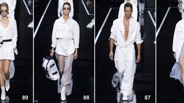 Emporio Armani - Spring 2019 Menswear смотреть онлайн