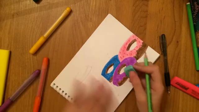 РИСУНОК/// СТАРБАКС КРУЖКА И ПОНЧИКИ смотреть онлайн