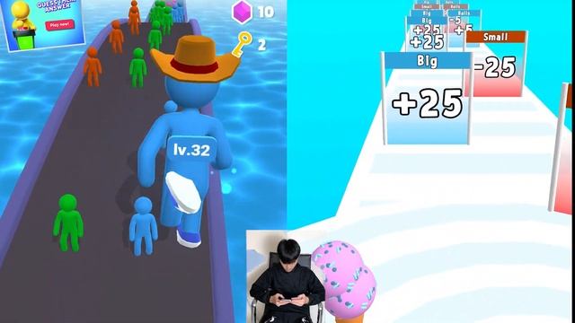 Giant Rush | Ice Cream Rush - Mobile Games Walkthrough Max Levels (Part 1) смотреть онлайн