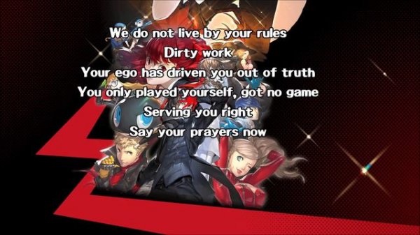 Take Over - Persona 5 Royal - Lyrics